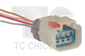 Chicote 06 vias, da injeção eletrônica, porta femea, terminal 2,8mm, aplicações diversas 1061426 Chicote 06 vias, da injeção eletrônica, porta femea, terminal 2,8mm, aplicações diversas 1061426