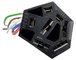 Chicote 07 vias, do comutador de ignição linha volkswagen 1071500