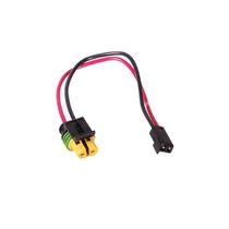 Chicote 2 Vias Reparo Bomba Combustível Alternador Linha Delphi Marwal Aplica-Se Terminais Ete5302 Ete7844