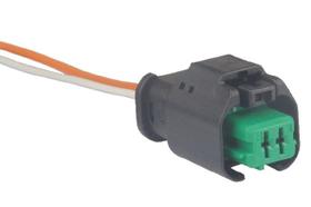 Chicote 2v do sensor de temperatura citroen c4 injeção eletrônica porta femea terminal 2,5mm 1021429 Chicote 2v do sensor de temperatura citroen c4 injeção eletrônica porta femea terminal 2,5mm 1021429