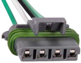 Chicote 4 vias da injeção eletrônica flange da bomba de combustível inferior cobalt, cruze 1041172