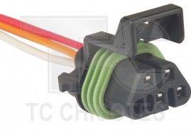 Chicote 4 vias sonda lambda gm spin cobalt agile cruze s10 captiva onix prisma sonic 1041441