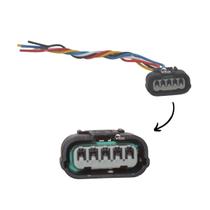 Chicote 5 vias Plug Do Conector Fluxo Do Ar Civic Accord Fit