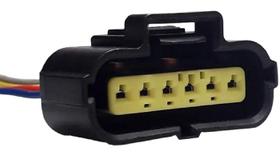 Chicote 6 vias do sensor do fluxo de ar flange da bomba de combustível superior ford fiesta 1061033 Chicote 6 vias do sensor do fluxo de ar flange da bomba de combustível superior ford fiesta 1061033