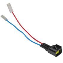 Chicote Adaptador Bomba Combustível 01 Luva Fêmea 1,8MM 01 Luva Fêmea 2,8MM 01 Plug 02 Vias Macho Terminal 2,8MM