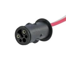 Chicote Atuador de Marcha Lenta Ipanema Kadett Monza Farol de Neblina BMW 2 Vias Fêmea - R7 - ETE5115