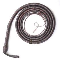 Chicote Bull Whip LB'S WHIP 3 m 16 tranças em couro de canguru escuro Chicote Bull Whip LB'S WHIP 3 m 16 tranças em couro de canguru escuro
