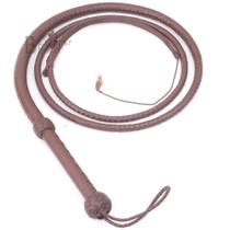 Chicote Bullwhip LB'S WHIP 3m Couro Bovino Trançado 8 Fios Chicote Bullwhip LB'S WHIP 3m Couro Bovino Trançado 8 Fios