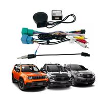 Chicote Can Automotivo Fiat Toro Renegade Strada 2022 c/ Midia Orig 7" Uppertech - 4142