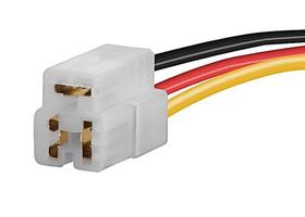 Chicote com Conector 3 Vias para Carro Ônibus Caminhão