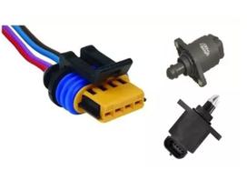 Chicote Conector Elétrico 04 Vias Atuador da Marcha lenta VW Gol EFI MPFI ete7742