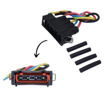 Chicote Conector Injeção Eletronica 4 vias Unviersal 6.3mm Chicote Conector Injeção Eletronica 4 vias Unviersal 6.3mm