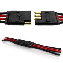 Chicote Conector Plug 4 Vias 4mm Falantes Caixas 1 Unidade Chicote Conector Plug 4 Vias 4mm Falantes Caixas 1 Unidade