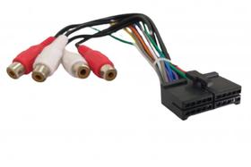 Chicote conector plug cabo para dvd pioneer/buster dvh 7380