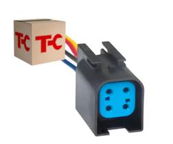 Chicote Conector Plug Sonda Lambda Ford Fiesta 4 Vias TC1075