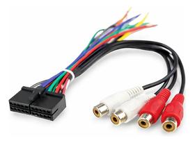 Chicote Conector Som Radio Dvd Pioneer E Hbuster Chicote Conector Som Radio Dvd Pioneer E Hbuster