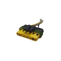 Chicote Conector Tomada Terminal Trava Elétrica Palio 6 Vias