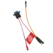 Chicote da Bateria com Fusivel Bandeirante 6v e 12v Original