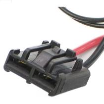 Chicote da bomba combustível, linha ford universal, porta fêmea, terminal 6,3mm, 02 vias 1021237