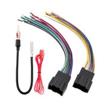 Chicote de fiação de rádio com adaptador de antena para GM 2006-2013
