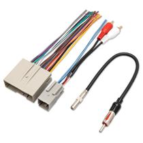 Chicote de fiação de rádio de carro RED WOLF para Ford Mustang 2004-2009 Chicote de fiação de rádio de carro RED WOLF para Ford Mustang 2004-2009