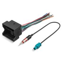 Chicote de Fiação Estéreo com Adaptador de Antena Fakra para BMW, VW e Audi Chicote de Fiação Estéreo com Adaptador de Antena Fakra para BMW, VW e Audi