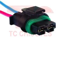 Chicote do eletroventilador fiorino siena celta master clio kangoo logan 02 vias 1021524