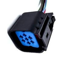 Chicote do farol fiesta, sensor luz ré fiesta escort courier, fêmea, terminal 2,8mm, 07 vias 1071079 Chicote do farol fiesta, sensor luz ré fiesta escort courier, fêmea, terminal 2,8mm, 07 vias 1071079