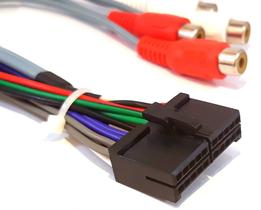 Chicote Dvd Pioneer 7380 7580 8480 AV H-Buster com saida Rca