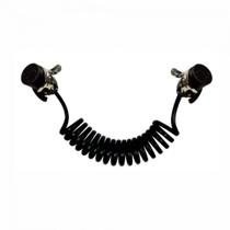 Chicote Elétrico 15 Vias Espiral com 5,5m E 2 Tomadas Macho 15 Polos - DNI 8386 Chicote Elétrico 15 Vias Espiral com 5,5m E 2 Tomadas Macho 15 Polos - DNI 8386
