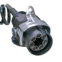 Chicote Elétrico Cavalo Carreta com Freio Abs Rastreador 5,5mts Completo 7 Fios 2 Tomadas - Pradolux - IL7003