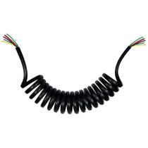 Chicote Eletrico Espiral 5,5m 7V sem conector