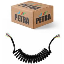 Chicote Elétrico Espiral 7 Fios 1,0mm2 Preto Tubos Petra PEC745
