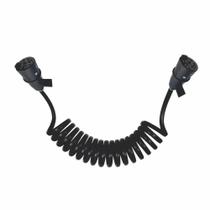Chicote Elétrico Espiral 7 Vias - com 2 Engates - DNI 8345 Chicote Elétrico Espiral 7 Vias - com 2 Engates - DNI 8345