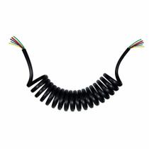 Chicote Elétrico Espiral Para Caminhões 7 Pólos - DNI 8306 Chicote Elétrico Espiral Para Caminhões 7 Pólos - DNI 8306