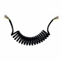 Chicote Elétrico Espiral Para Engate 7 Pólos Com Iluminação De Led - Dni 8305-L Chicote Elétrico Espiral Para Engate 7 Pólos Com Iluminação De Led - Dni 8305-L