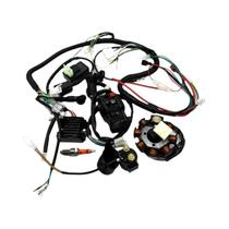 Chicote Elétrico Para Quadriciclo ATV 150-250CC, Kart E Moto De Trilha - Bobina Estatora E CDI (9 Chicote Elétrico Para Quadriciclo ATV 150-250CC, Kart E Moto De Trilha - Bobina Estatora E CDI (9