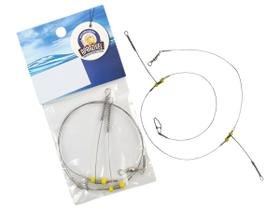 Chicote em Aço Reforçado para 2 Anzóis Aprazível