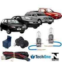 CHICOTE FAROL AUXILIAR GOL 95 ate 99 PAR/SAV/VOY Gol Especial 00 01 02 Lampada Halogena