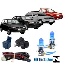 CHICOTE FAROL AUXILIAR GOL 95 ate 99 PAR/SAV/VOY Gol Especial 00 01 02 Lampada Super Branca