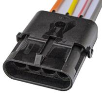 Chicote Injeção Eletrônica 4 Vias Macho - Rainha das Sete - ETE9797 Chicote Injeção Eletrônica 4 Vias Macho - Rainha das Sete - ETE9797