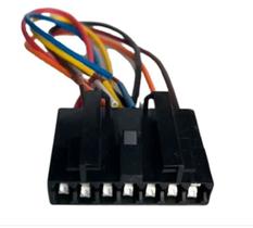 Chicote Lanterna Traseira Uno 07 vias Fêmea Cabo 15cm 2.8mm - 264