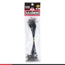 Chicote Leader Black Hook Snap Marine Sports Nº6 (15,30cm) - 30 Peças