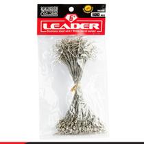 Chicote Leader Nickel Hook Snap Marine Sports Nº6 (15,30cm) - 100 Peças