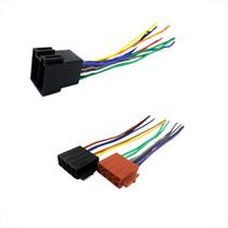 Chicote p/rádio 16 vias universal macho + fic fêmea 1ªlinha importado