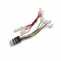 Chicote Pedal P1 Dabi Gnatus Saevo Conector Dupont 10 Vias