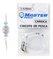 Chicote Pesca De Praia Pronto Miçanga Rotor Engate Rápido