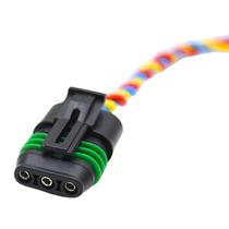 Chicote Plug 3 Vias Do Chicote Motor Regulagem Farol Vectra Terminal 2,8 mm