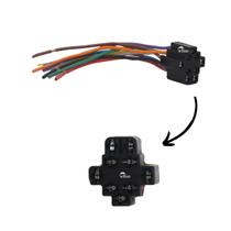 Chicote Plug Comando Ventilação Ar Condic Corsa / Classic 1994 a 2008