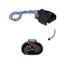 Chicote Plug Conector 02 Vias Lâmpada Linha Honda Toyota